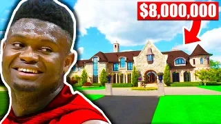 What NBA Players Bought With FIRST Check (Zion Williamson, Luka Doncic, Chris Paul)