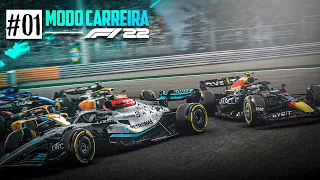 F1 2022 - MODO CARREIRA - GP DO BAHREIN 50% - 3 SAFETY CARS! CAOS E ULTRAPASSAGENS! - EP 01