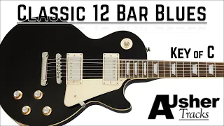 Classic 12 Bar Blues in C major | Guitar Backing Track