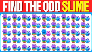 Find the ODD One Out - Slime Edition | 30 Easy, Medium, Hard levels