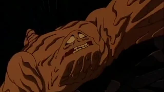 Batman discovers Clayface's hideout