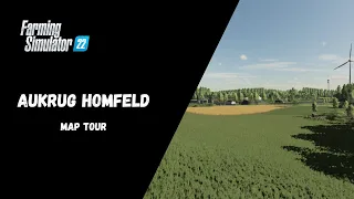 Aukrug Homfeld Map Tour - Farming Simulator 22 XBOX
