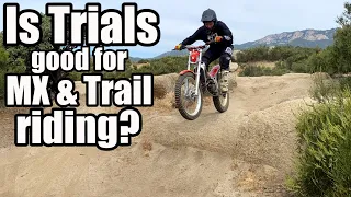 Is Trials good for MX& Trail Riding?