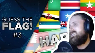 Forsen Reacts to Guess the Flag #3 - Hard!