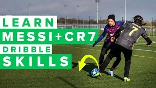 MESSI & CR7 SKILLS YOU NEED TO LEARN | top 5 football skills