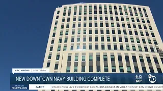 New oceanfront Navy headquarters complete in San Diego