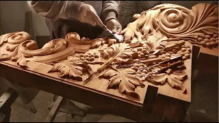 Carving for stairs. Резьба для лестницы .