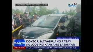 Doktor, natagpuang patay sa loob ng kanyang sasakyan