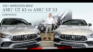 The Difference - 2021 AMG® GT 53 - AMG GT 43 from Mercedes-Benz of Scottsdale