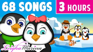 3 Hours of Nursery Rhymes 68 Songs: The Best Music & Cartoons for Kids - Leigha Marina