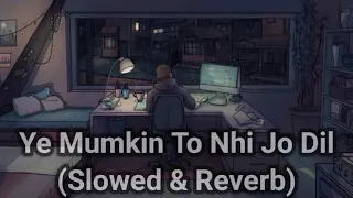 Ye Mumkin To Nhi Jo Dil (Slowed & Reverb)