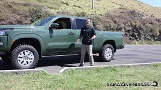 2022 Nissan Frontier here on the Island of Hawaii