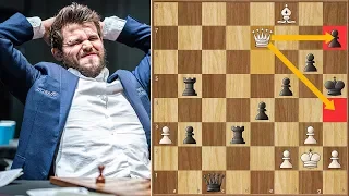 One Of Magnus Carlsen's Worst Blunders