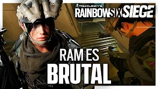 RAM es la MEJOR OPERADORA de RAINBOW SIX SIEGE | Caramelo Rainbow Six Siege Gameplay Español