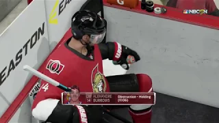 NHL 17 PS4 Stanley Cup Playoffs Rd 3 Game 6 Pittsburgh Penguins vs Ottawa Senators