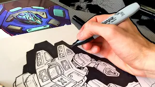 Transformers, Robots and more! Teaching Myself to Draw Mechs