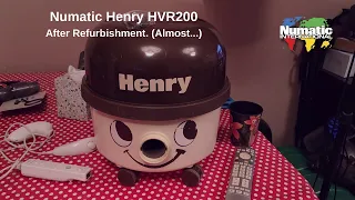 #Henry #Retro 1988 Numatic Henry HVR200 Cream & Brown - Almost after refurbishment!