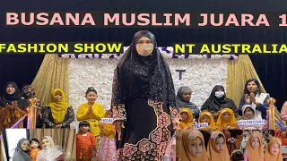 Busana Muslim Menang Fashion Show di Australia/Islamic Dresses Won a Fashion Show in NT Australia