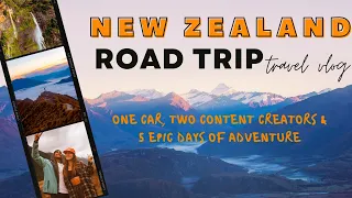 we only had 5 days to road trip through South Island, NZ..here’s everything we fit in✨