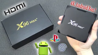 X96 Max+ 4k Android 9 Game & Media Box