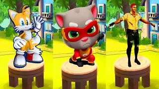 Sonic Dash vs Temple Run 2 vs Talking Tom Hero Dash Android Gameplay