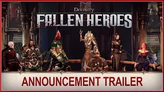 DIVINITY - Official FALLEN HEROES Announce Trailer A New Tactical RPG Game 2019 (HD)