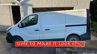 VAN LIFE can I make the van look cool? || neglected van gets a makeover
