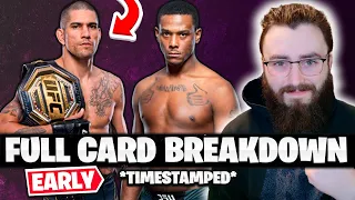 UFC 300 - Full Card Breakdown | All Fight Predictions & Best Betting Tips | Pereira vs Hill