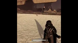 The BEST way to start a duel with Vader Star Wars Battlefront 2
