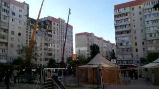 Взрыв дома в Николаеве, Намыв