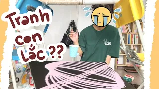 Lần đầu thử làm “TRANH CON LẮC” - Pendulum Painting | Beisme