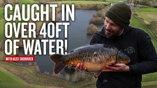 Deep Water Winter Carp Fishing | Esnes Quarry | Cold Water Carp Fishing 2024