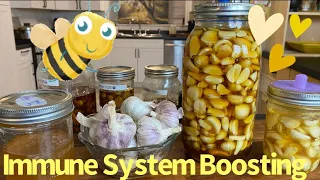 How to Make HONEY Fermented GARLIC: Immune Boosting #YouTube  #honeyfermentedgarlic #ferment