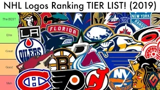 NHL LOGOS TIER LIST! (Best Hockey Logo List & Team History Talk 2019)