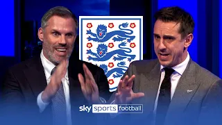 Carragher and Neville CLASH picking their England Euro 2020 squads! 😡🏴󠁧󠁢󠁥󠁮󠁧󠁿