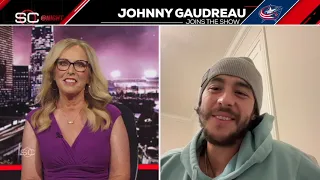 Johnny Gaudreau on signing a 7-year/$68.25M deal with the Columbus Blue Jackets | SportsCenter