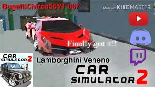 Car Simulator 2 - Finally Unlocked the Lamborghini Veneno! (Android Gameplay/iPhone)