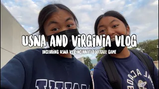 USNA/Virginia Vlog October 22nd-24th