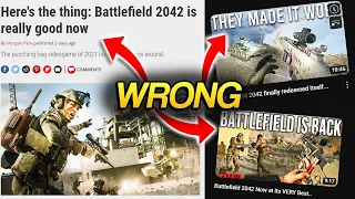 Sorry, Battlefield 2042 Is Not a Good Game