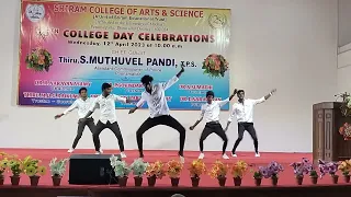 College Cultural 💥😎 group dance 🤩 performance tamil ✨😍 .... #college #cultural #dance #mass #friends