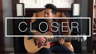 Closer ft. Halsey (The Chainsmokers) - Fingerstyle Acoustic Guitar Cover