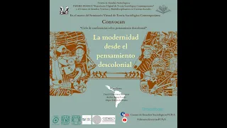 Ciclo de conferencias sobre  pensamiento descolonial.