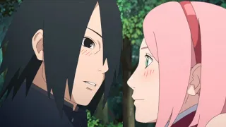 Sakura Wants to Kiss Sasuke in Front Of Sarada 🥰