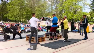 Denis Šindel - Strongman Aš Games 2015 - LogLift 115kg for reps