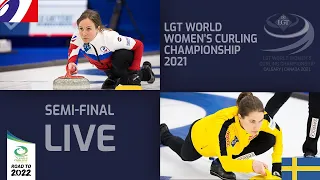 RCF v Sweden - Semi-final - LGT World Women's Curling Championship 2021