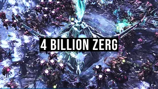 StarCraft 2 LotV - Last Stand - 4 Billion Zerg (Brutal, minimal upgrades)