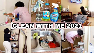 Cleaning Routine: SPEED CLEAN WITH ME → Kitchen, Living Room, Bathroom