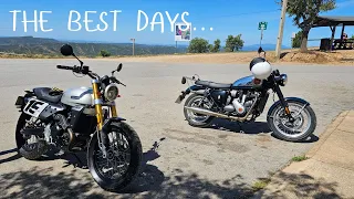 My first subscriber ride out... Portugal really is perfect for motorcycling