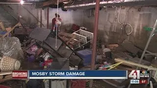 Mosby cleans up from floods, storm damage