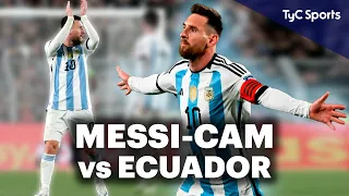 LA NOCHE DE LIONEL MESSI vs ECUADOR ⚽ GOLAZO DE TIRO LIBRE, PIDIÓ CAMBIO, ENOJO CON EL ÁRBITRO Y MÁS